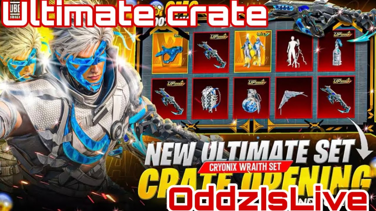 New ultimate crate opening bgmi | victor crate opening 