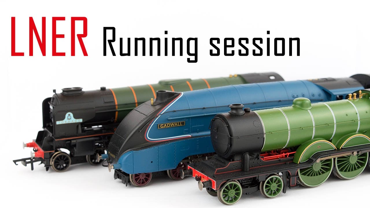 A Big Running Session with LNER Trains