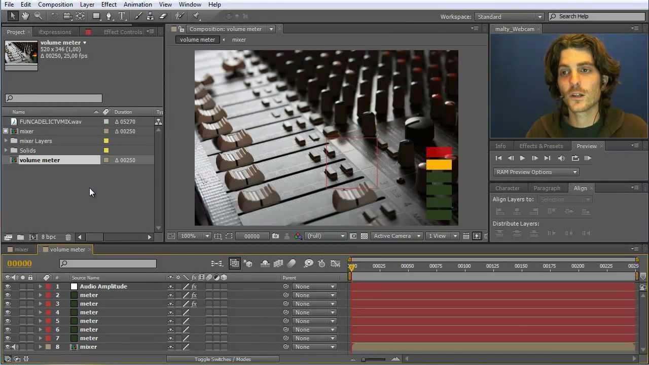 After Effects Tutorial: Animating to Music - Part 3