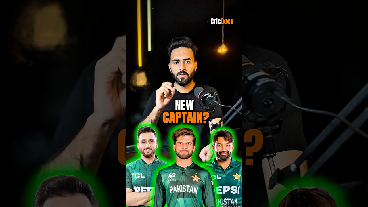 The new T20i captain of pakistan?  #shaheenafridi #muhammadrizwan #salmanaliagha #captain #pcb