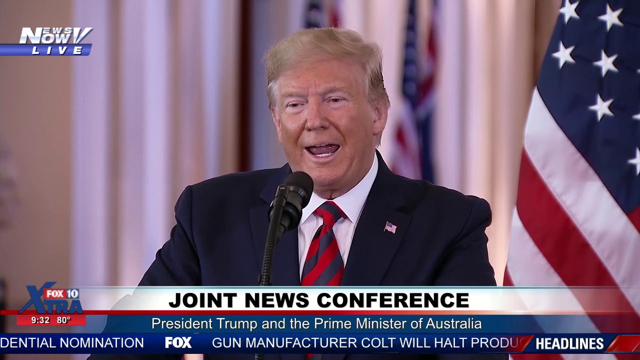 FULL: President Trump and Prime Minister of Australia News Conference