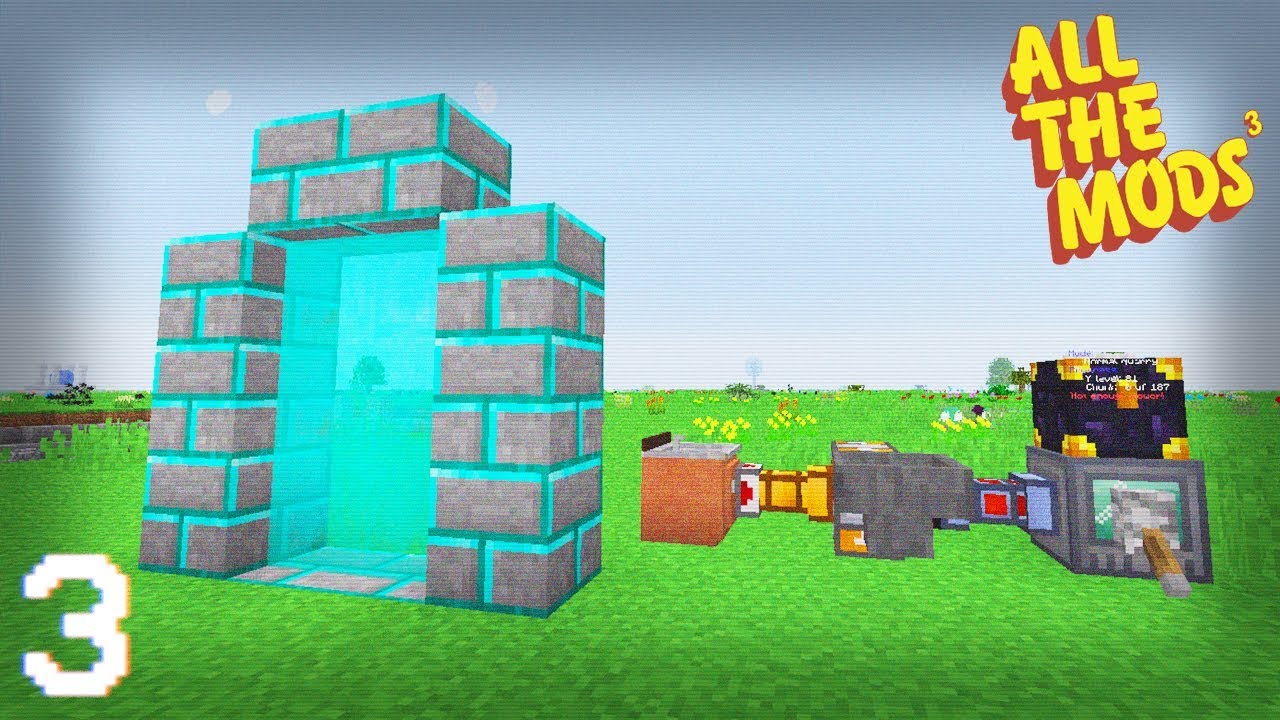 All The Mods 3 | Refined Storage & RFTools Builder Setup! | E03 (All The Mods 3 Let's Play)