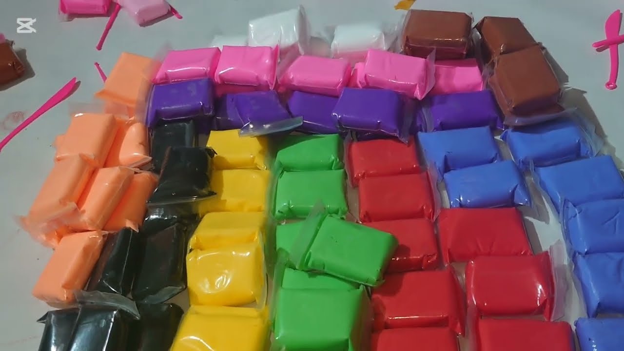 cly domatched clay dough pictures to create a perfect straight line.This video 