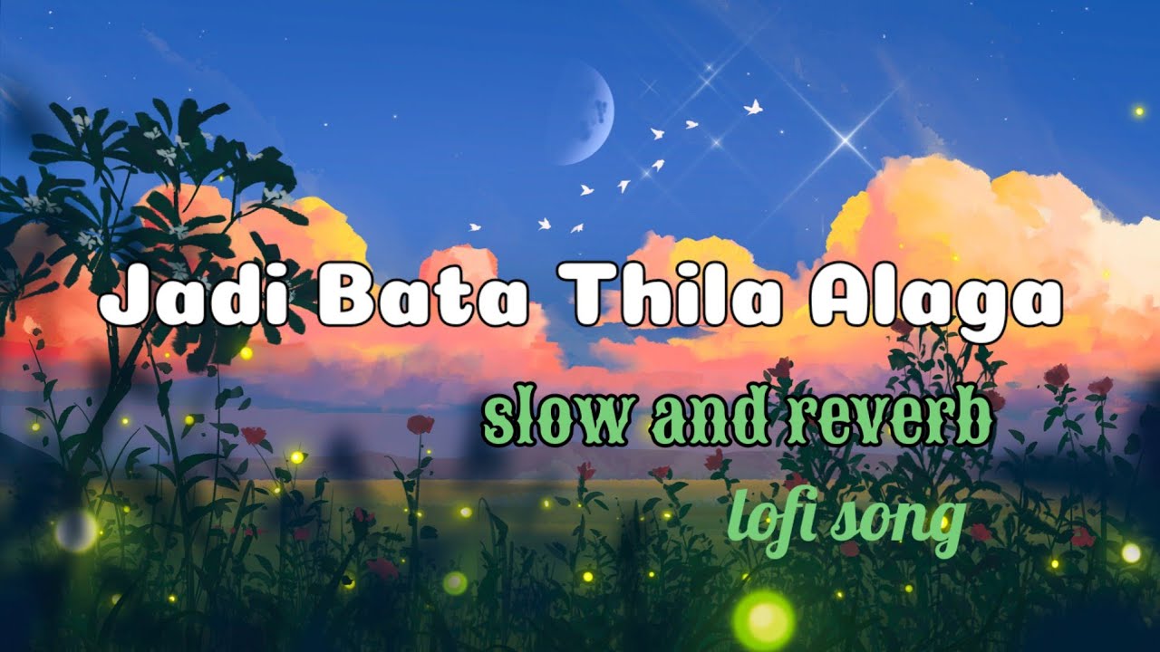 Jadi Bata Thila Alaga (slow and reverb) Odia Lofi song | ms music