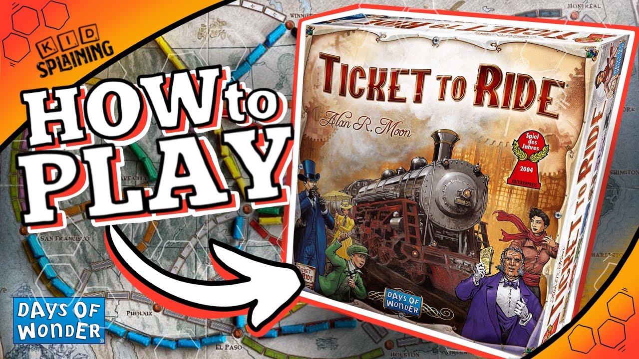 Ticket to Ride | How to Play - Learn to Play Ticket to Ride in 6 Minutes