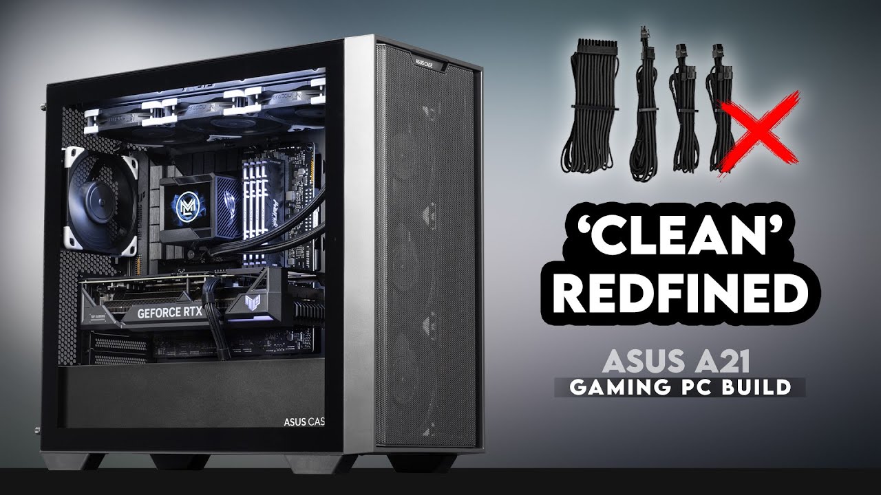 Could This Be The Future? | ASUS A21 mATX Gaming PC Build | TUF Gaming B760M-BTF Reverse Motherboard