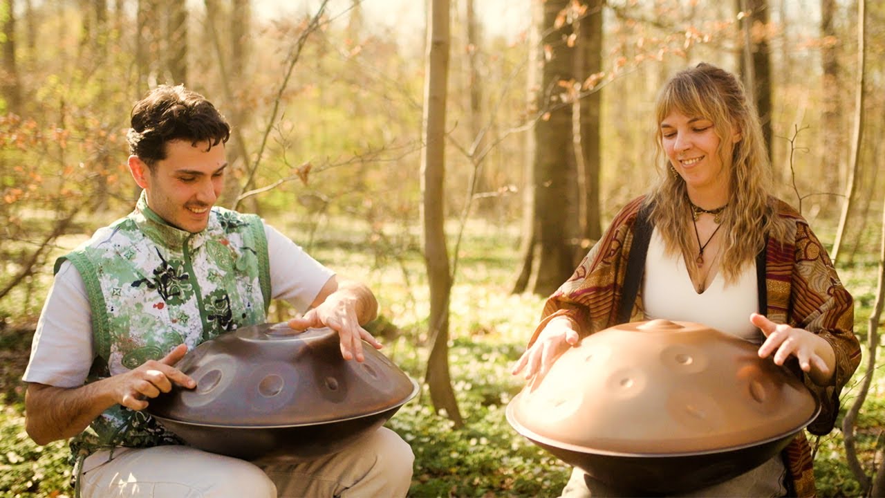 Rebirth | 1 Hour Handpan Meditation Music | Changeofcolours & Johnny AUHAM