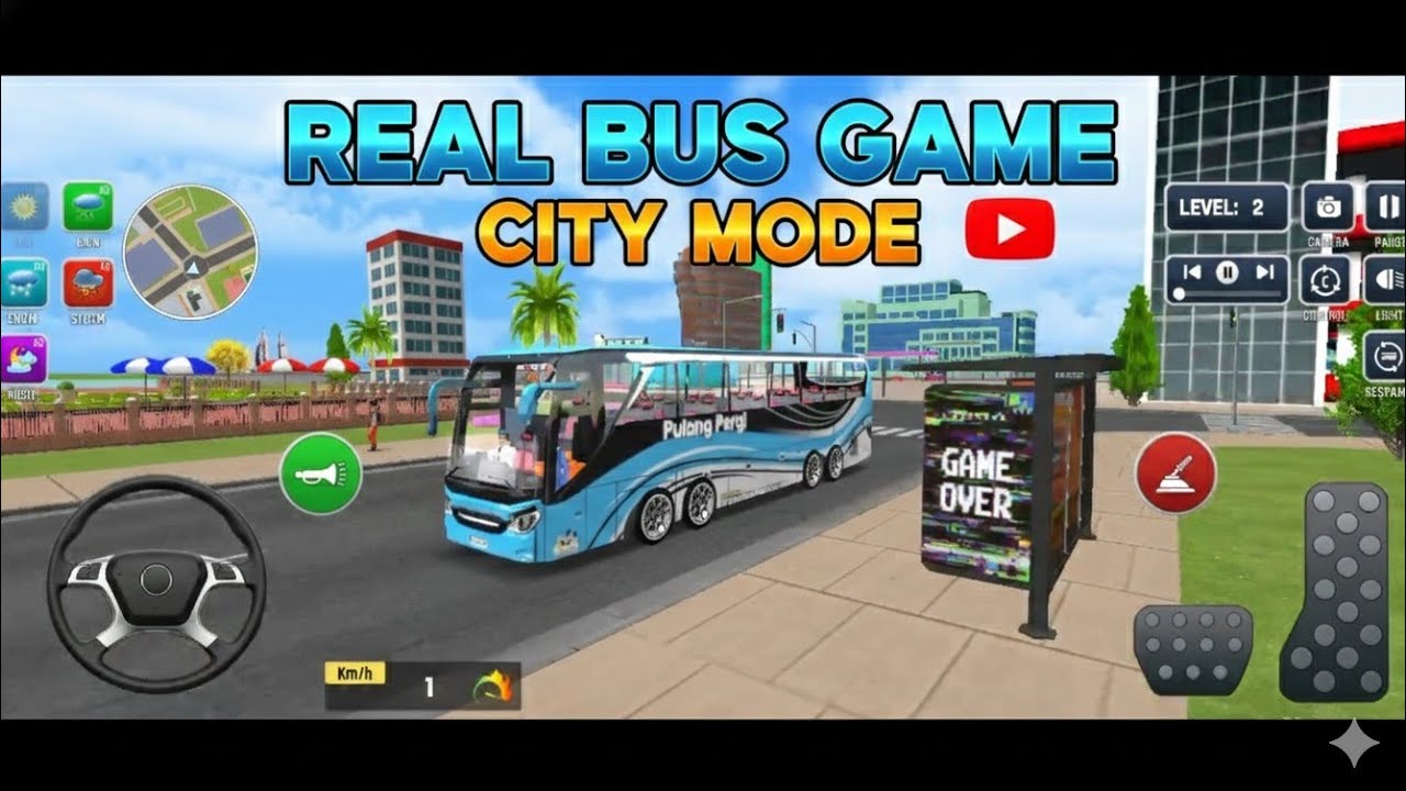 Real Bus Game Bus Driving CITY MODE