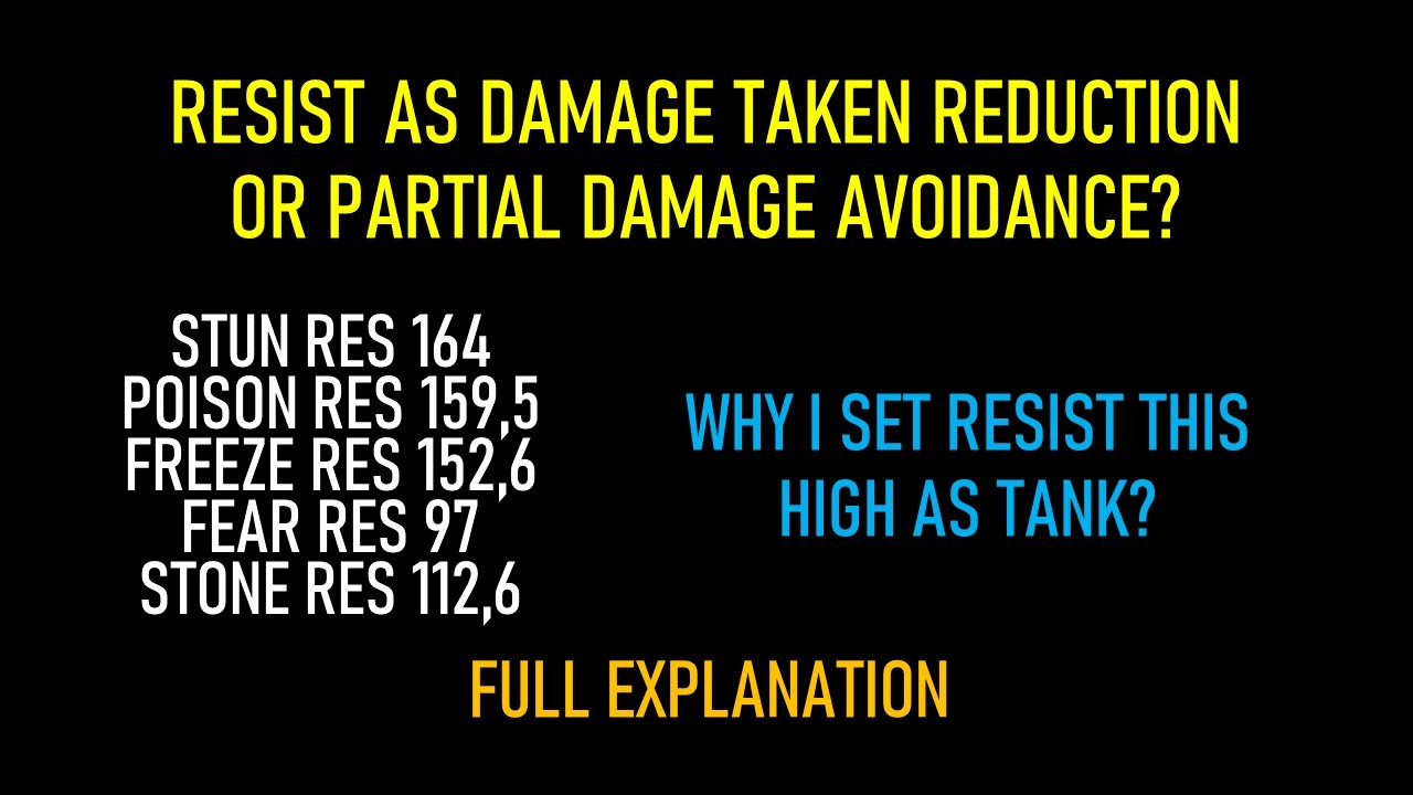 Resist as Damage Taken Reduction / Partial Damage Avoidance? Full Explanation | Ragnarok Mobile