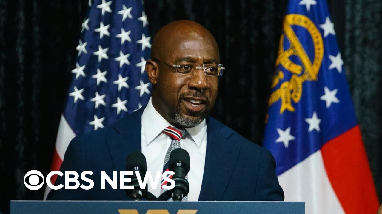 CBS News projects Democratic Sen. Raphael Warnock wins Georgia Senate runoff
