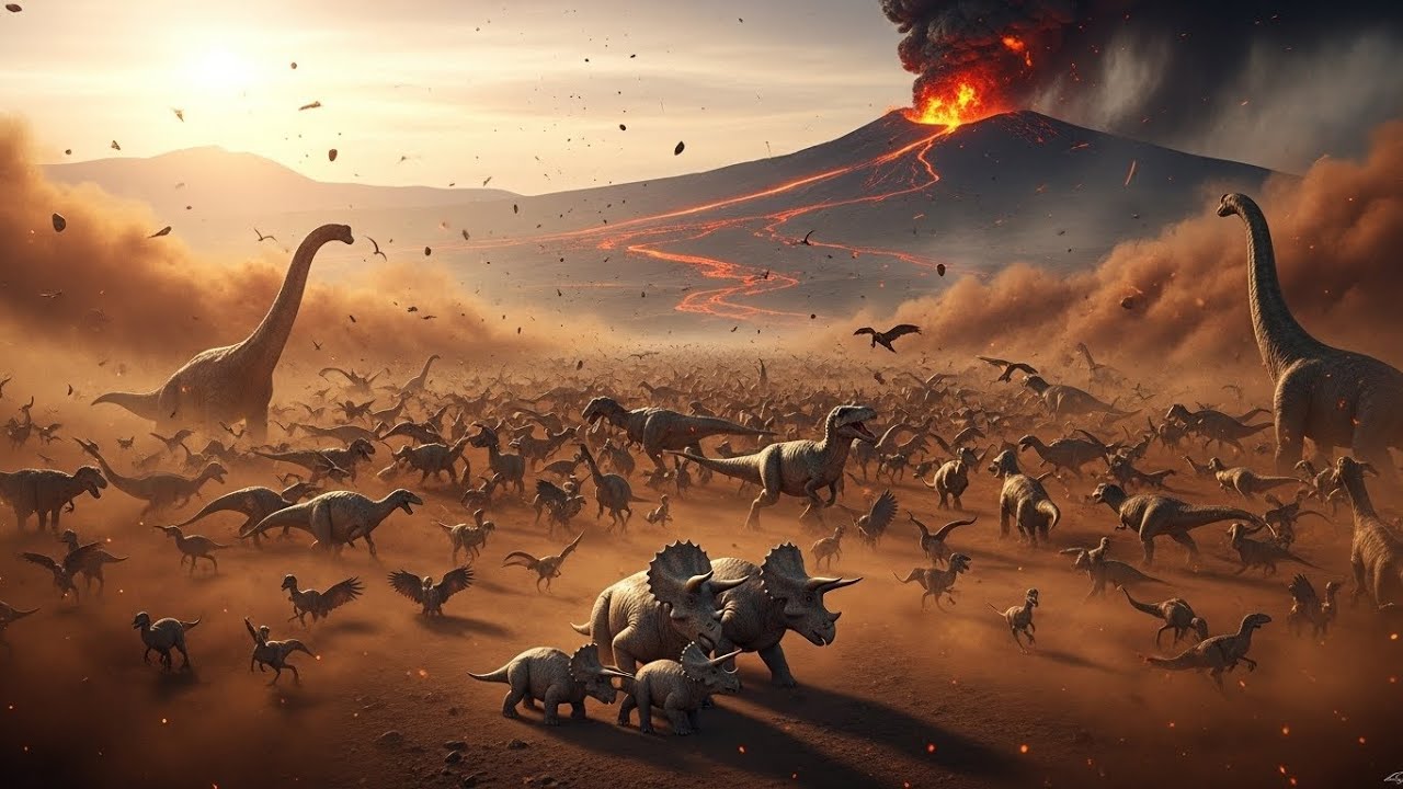 66 Million Years Ago: When Fire Ravaged The Valley Of The Dinosaurs.