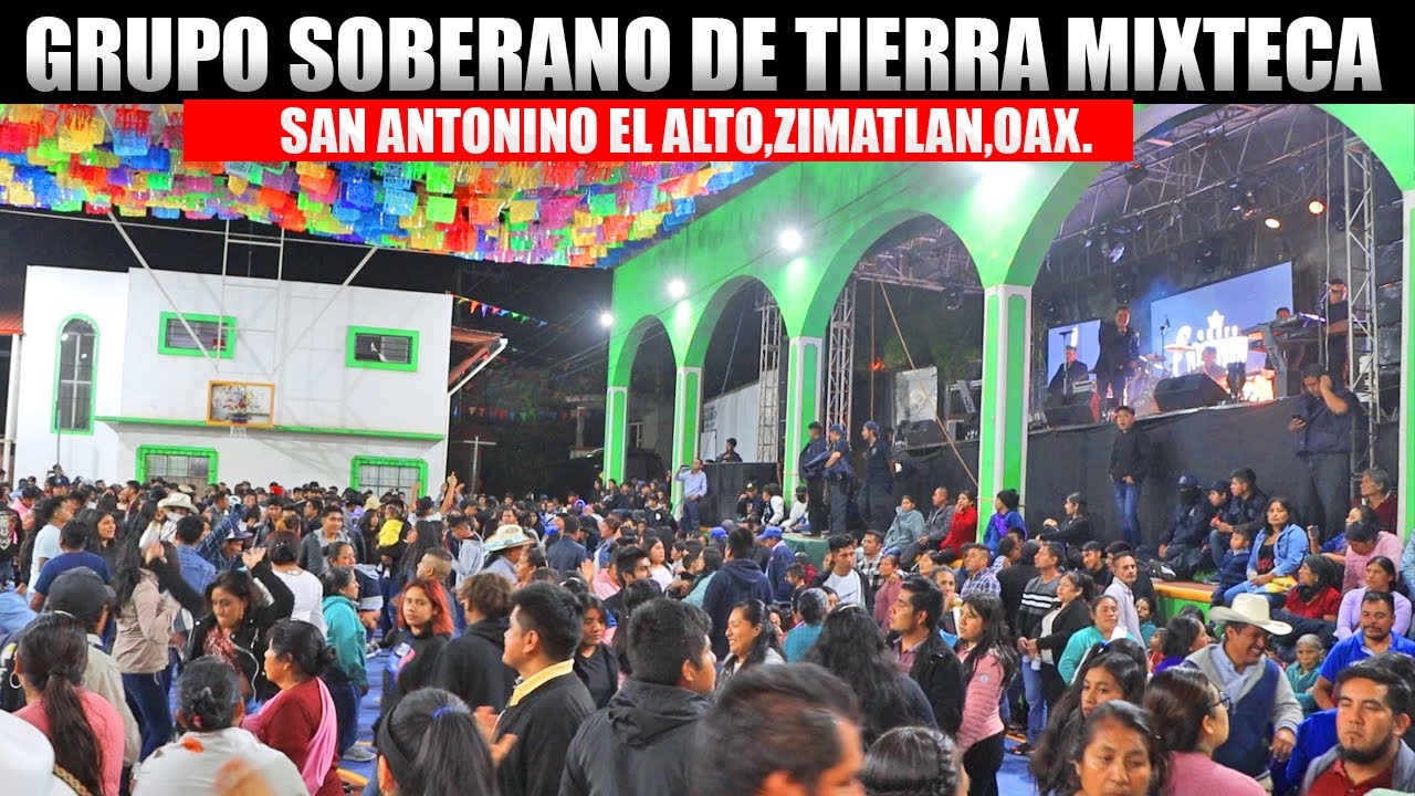 Baile con el Grupo Soberano de Tierra Mixteca, San Antonino el Alto,Zim,Oax.