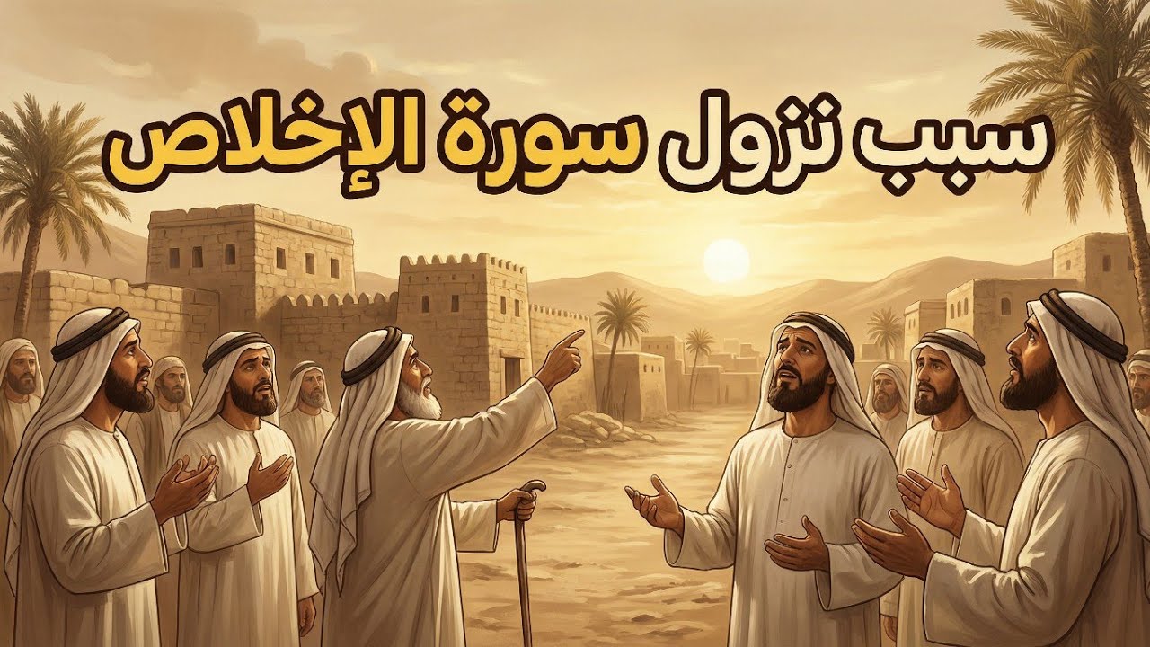 أسرار وسبب نزول سورة الإخلاص وفضلها العظيم (تعدل ثلث القرآن)