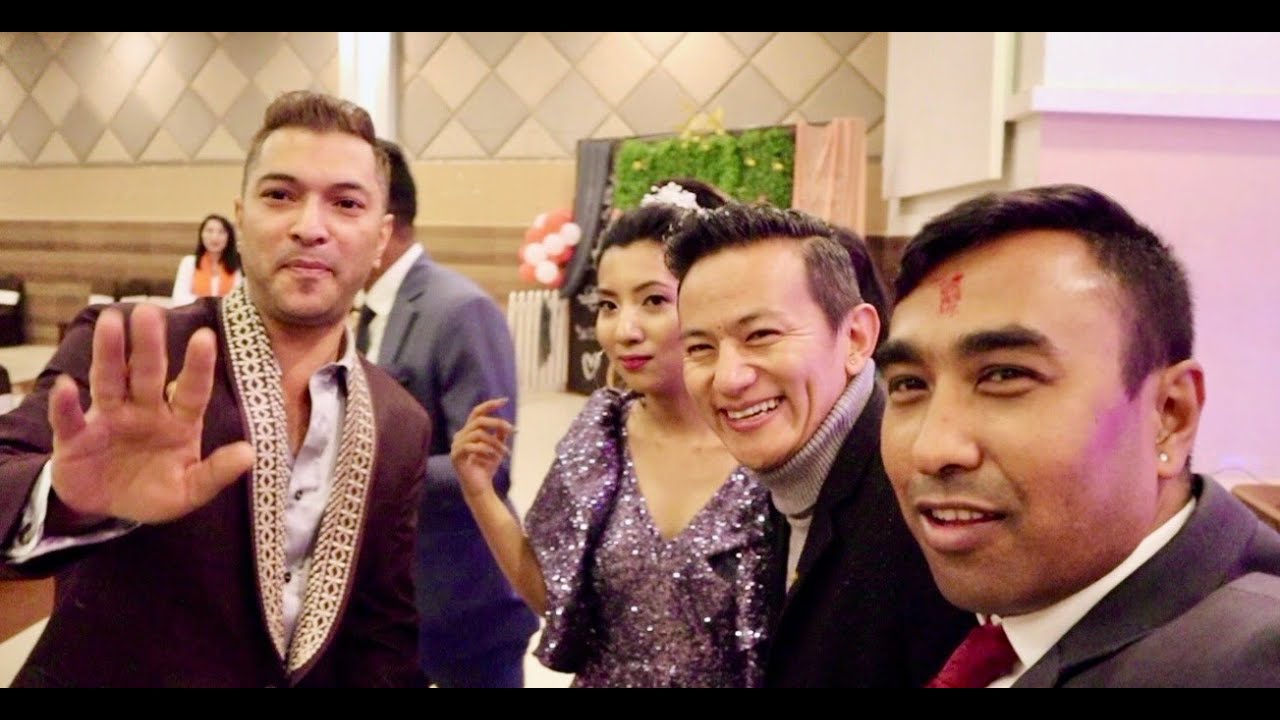 Raju Lama & Shusil Nepal attending the Reception & Engagement party