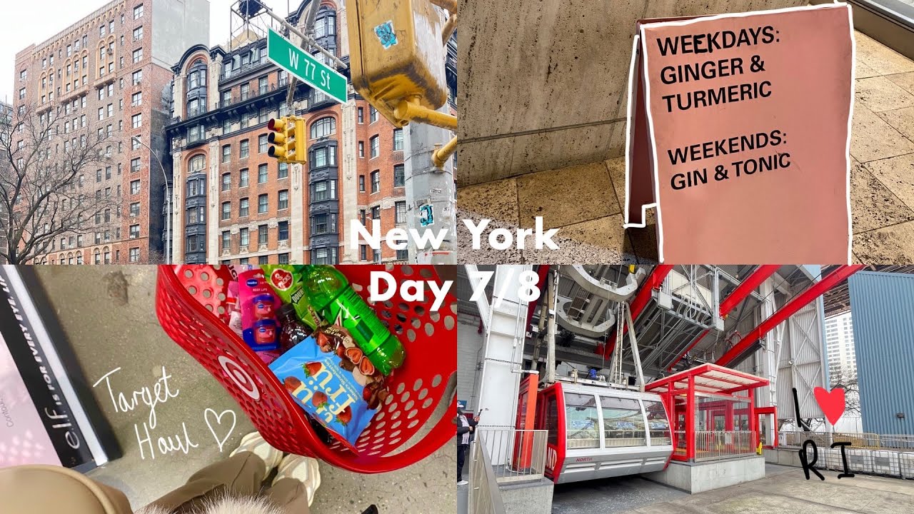 New York Day 7/8 | RI Tram | Target trip 🚡