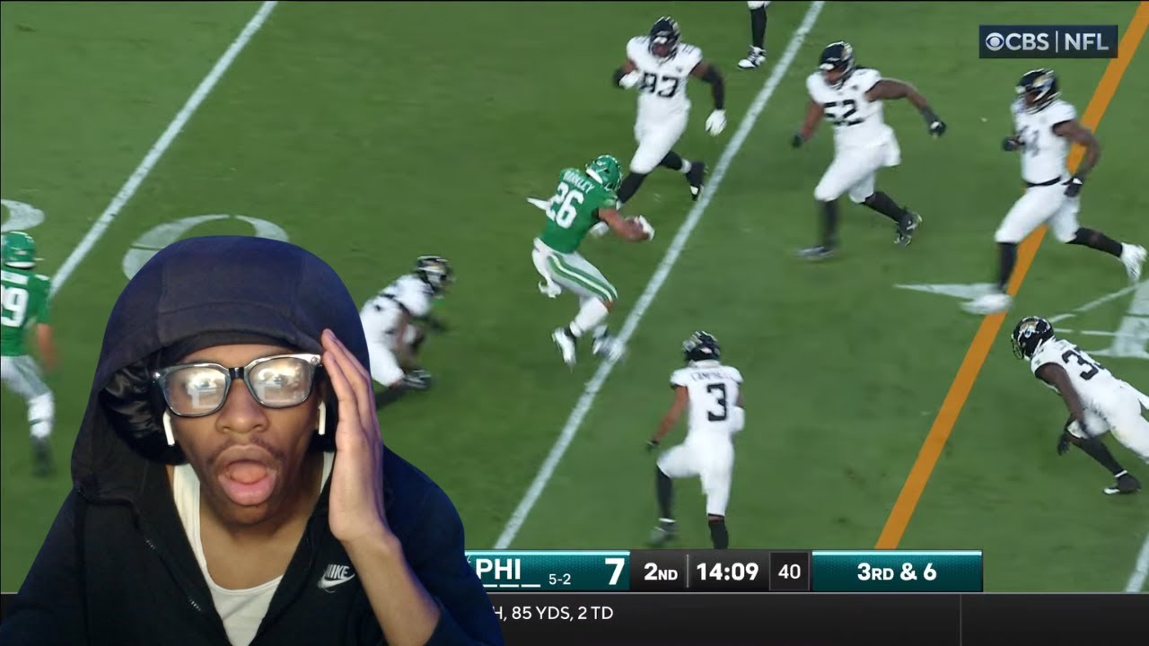 SAQUAN DID WHAT? Jacksonville Jaguars vs. Philadelphia Eagles Game Highlights REACTION