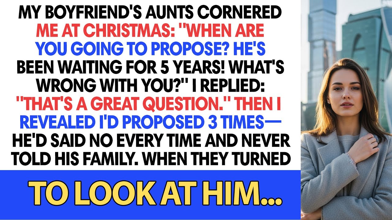 My Boyfriend's Aunts Cornered Me At Christmas: 