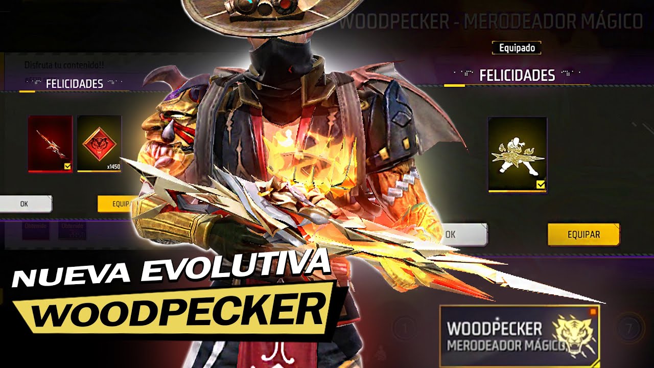 NUEVA EVOLUTIVA : EVO WOODPECKER || ASI DE DURO PEGA ESTA ARMA😬