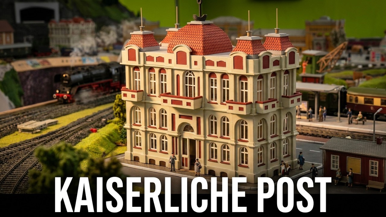 Spur 1 Modellbahnanlage - Kaiserliche Post um 1938