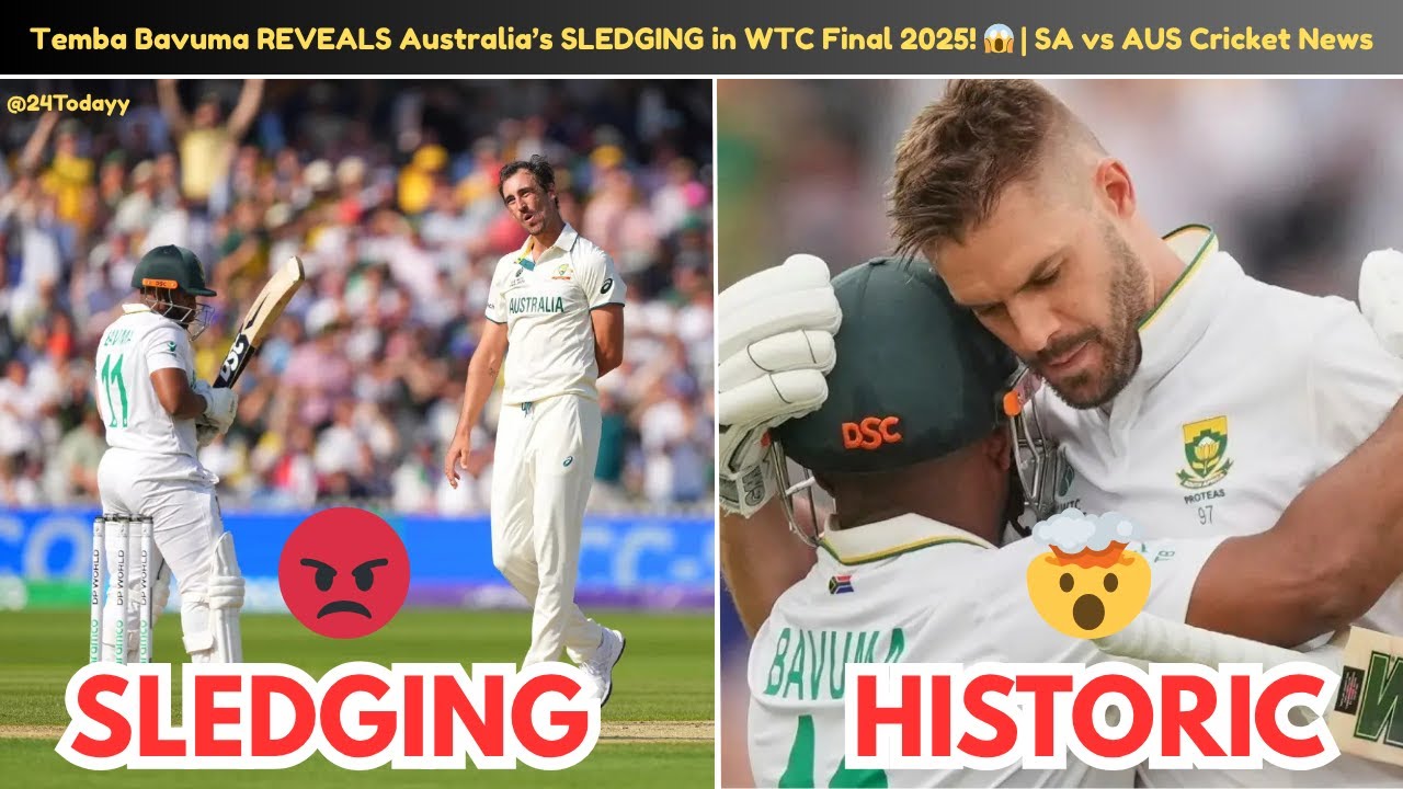Temba Bavuma REVEALS Australia’s SLEDGING in WTC Final 2025! 😱 | SA vs AUS Cricket News