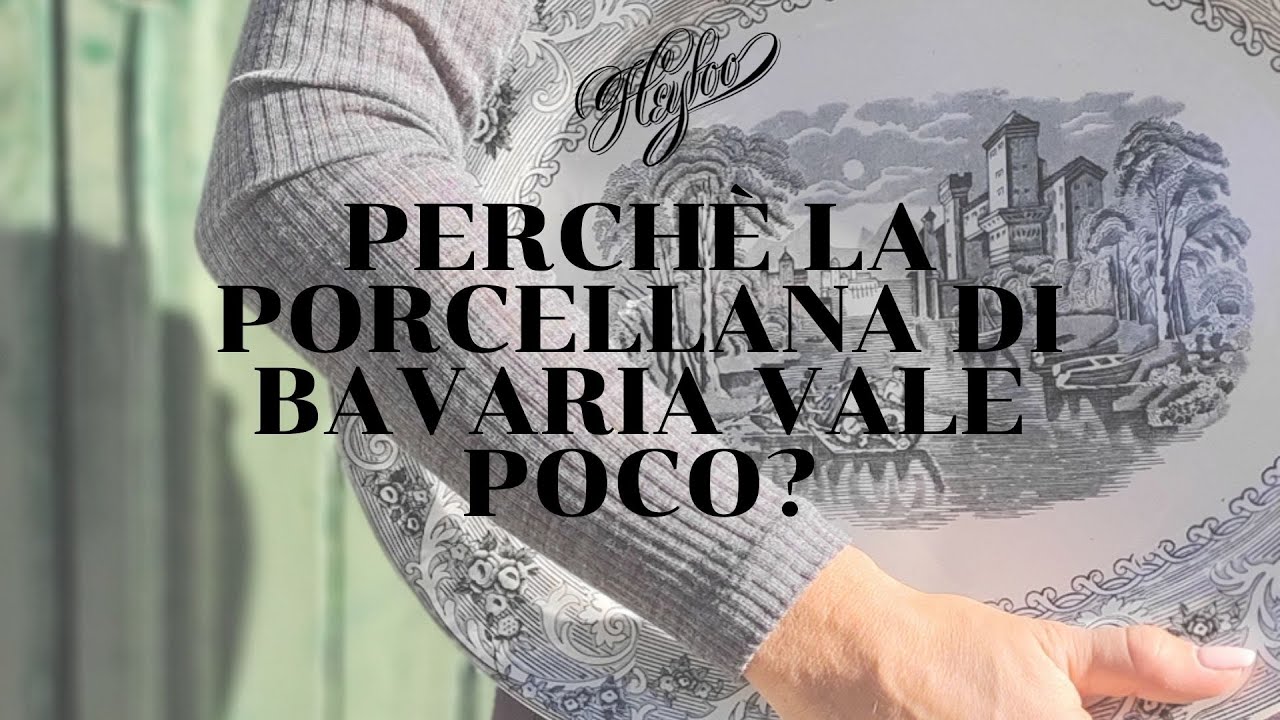 Tre ragioni perchè la porcellana di Bavaria vale poco
