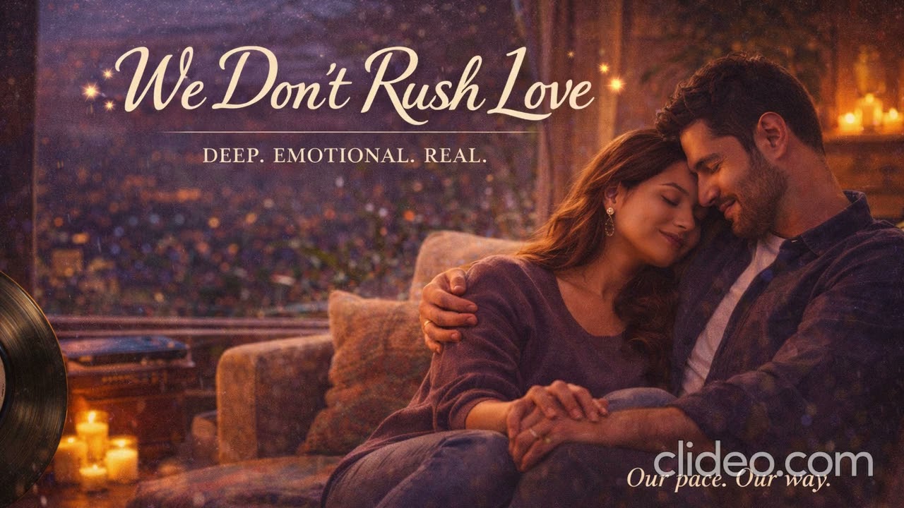 Slow Love Story 🌅 | We Don’t Rush Love | Emotional R&B