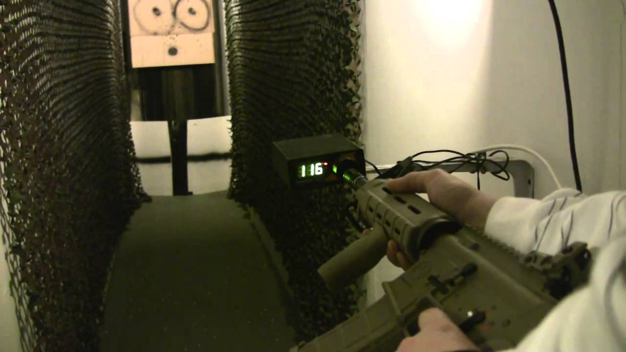 Cronografering af MAGPUL M4 Carbine M933 11,5