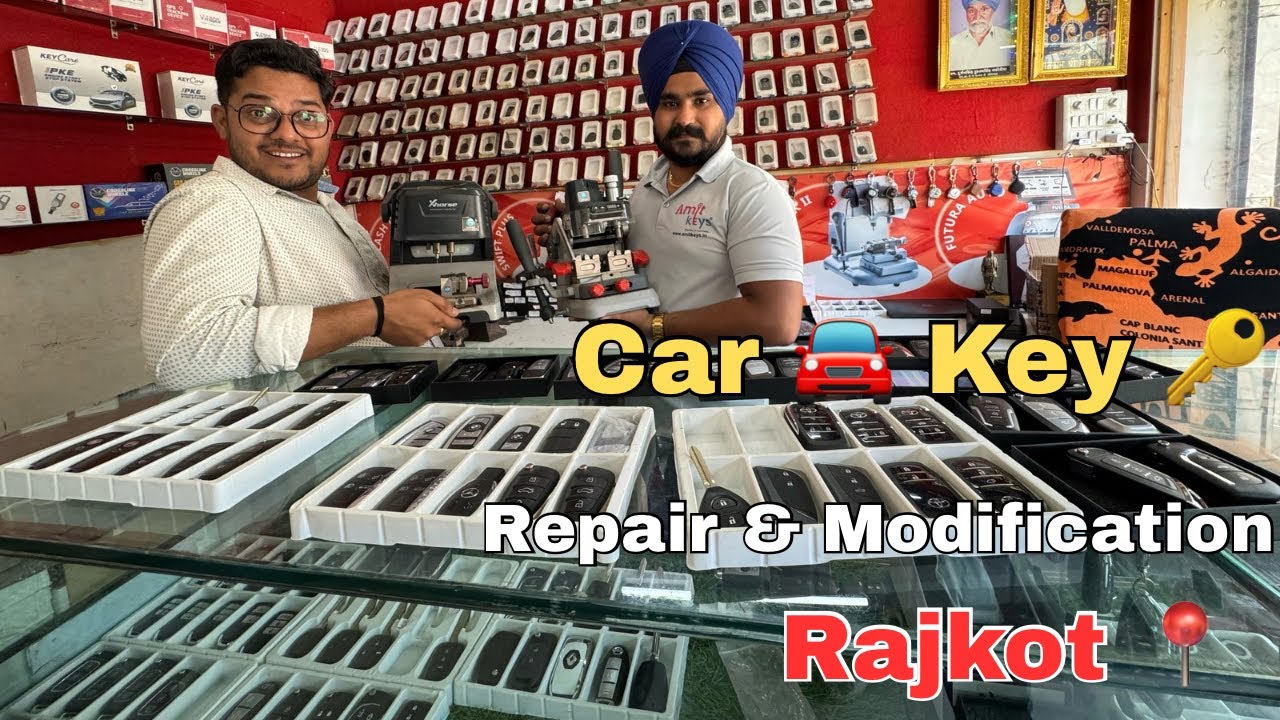 Car 🚘  Key 🔑  fully Loaded 🤩 Modification || Wholesale & Retail Amit Keys Rajkot 📍