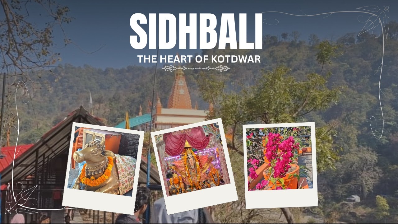 Sidhbali Dham: Jahan Dil ko Sukoon Milta Hai 🧡 #Kotdwar