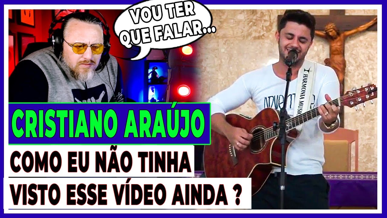 CRISTIANO ARAÚJO CANTANDO NA IGREJA by LEANDRO VOZ