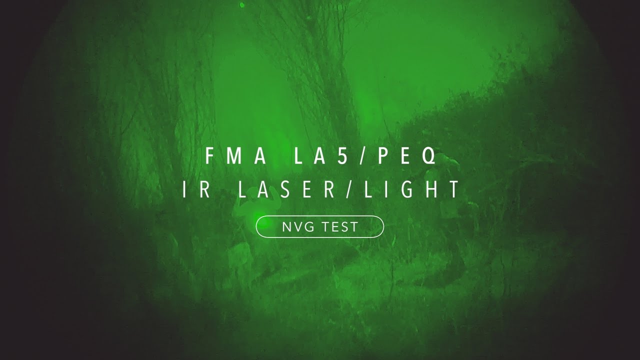 FMA LA5/PEQ UHP IR Laser/Infrared Flashlight Lens Cap [NVG Test]