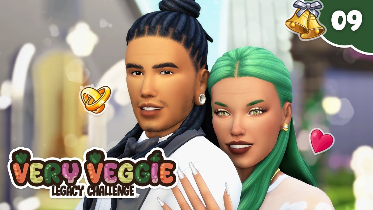 Свадьба, день рождения и похищение [09] Sims 4 Very Veggie Legacy
