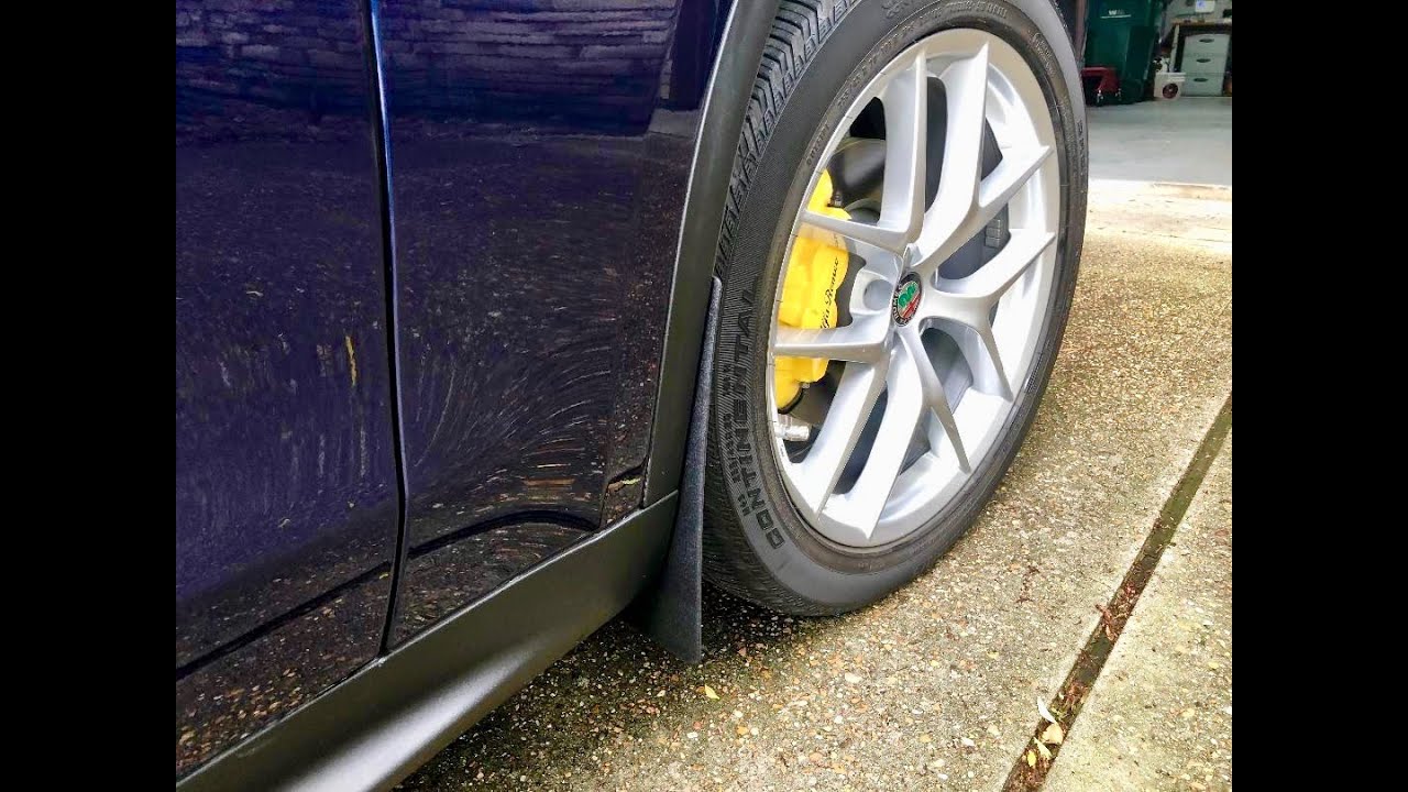 Alfa Romeo Stelvio Custom Splash Guards | Auto Fanatic