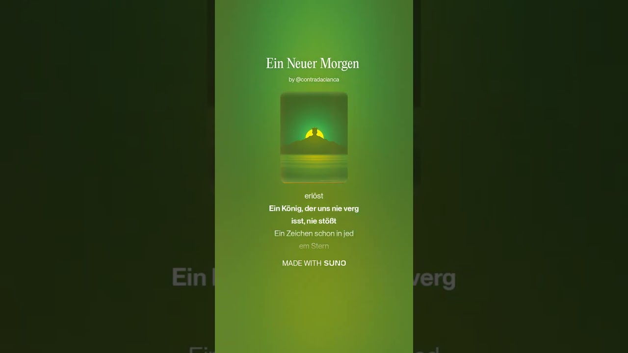Ein Neuer Morgen