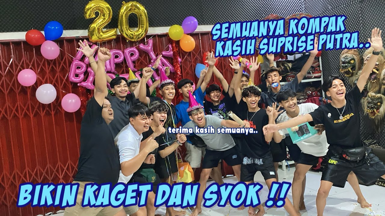 KEJUTAN YANG GAK AKAN TERLUPAKAN !! Happy Birthday Putra