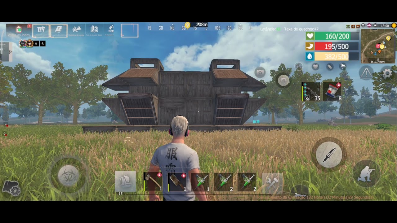 NOVO MODELO DE BASE 4 TETOS DEPOIS DA ATUALIZAÇAO DO LAST ISLAND OF SURVIVAL