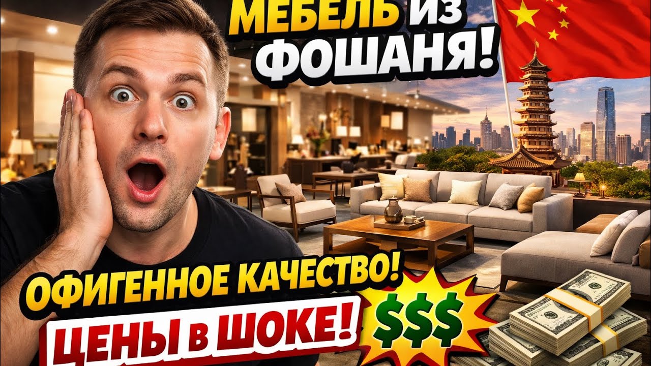 Мебель из Китая. Супер качество и низкая цена🔥