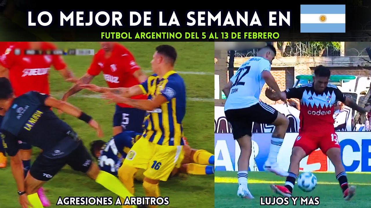 MEJORES MOMENTOS FUTBOL ARGENTINO - Parte 2 | Febrero 2024 (Primera y Ascenso): Lujos, peleas y mas