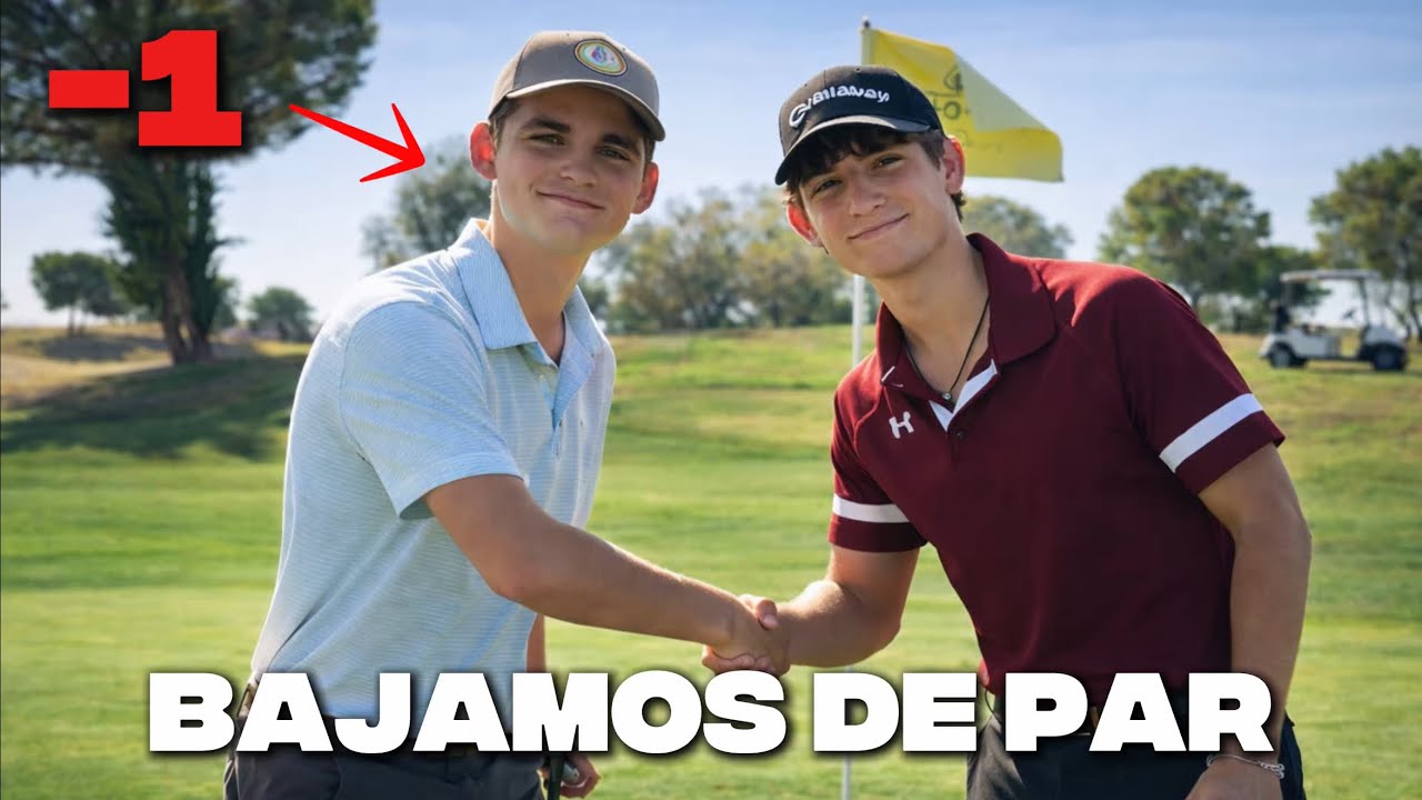 NUNCA HEMOS JUGADO este FORMATO de GOLF… BAJAMOS de PAR? / 18 HOYOS DE SHAMBLE PT1