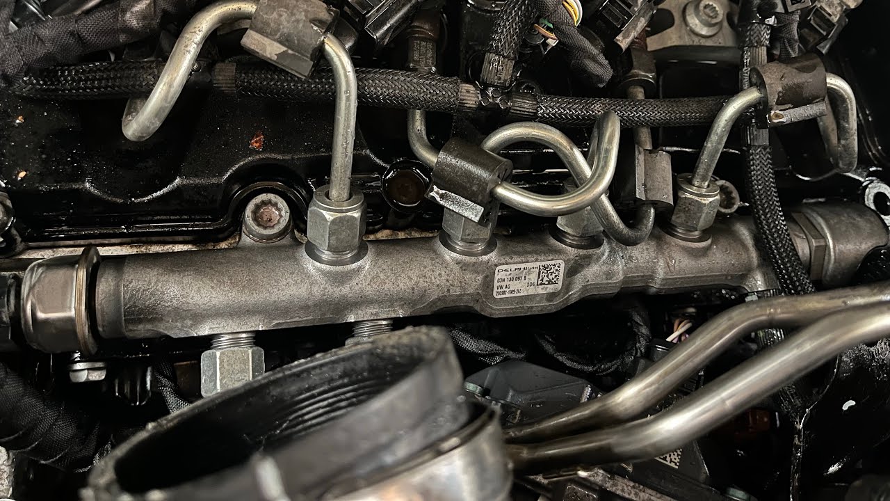 VW 2.0 Diesel P0088 Неисправность высокого давления в топливной рампе