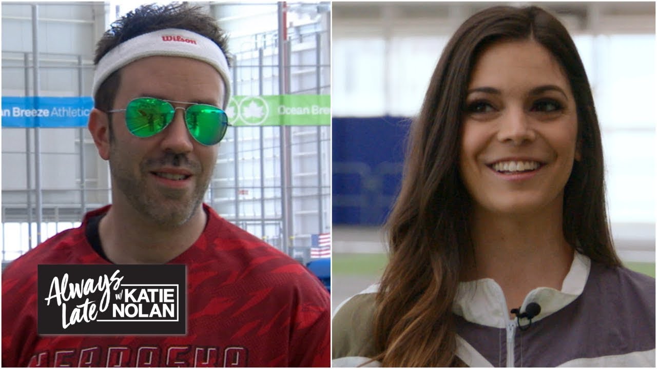 Fans who bragged about their 40 times run actual 40-yard dashes | Always Late with Katie Nolan