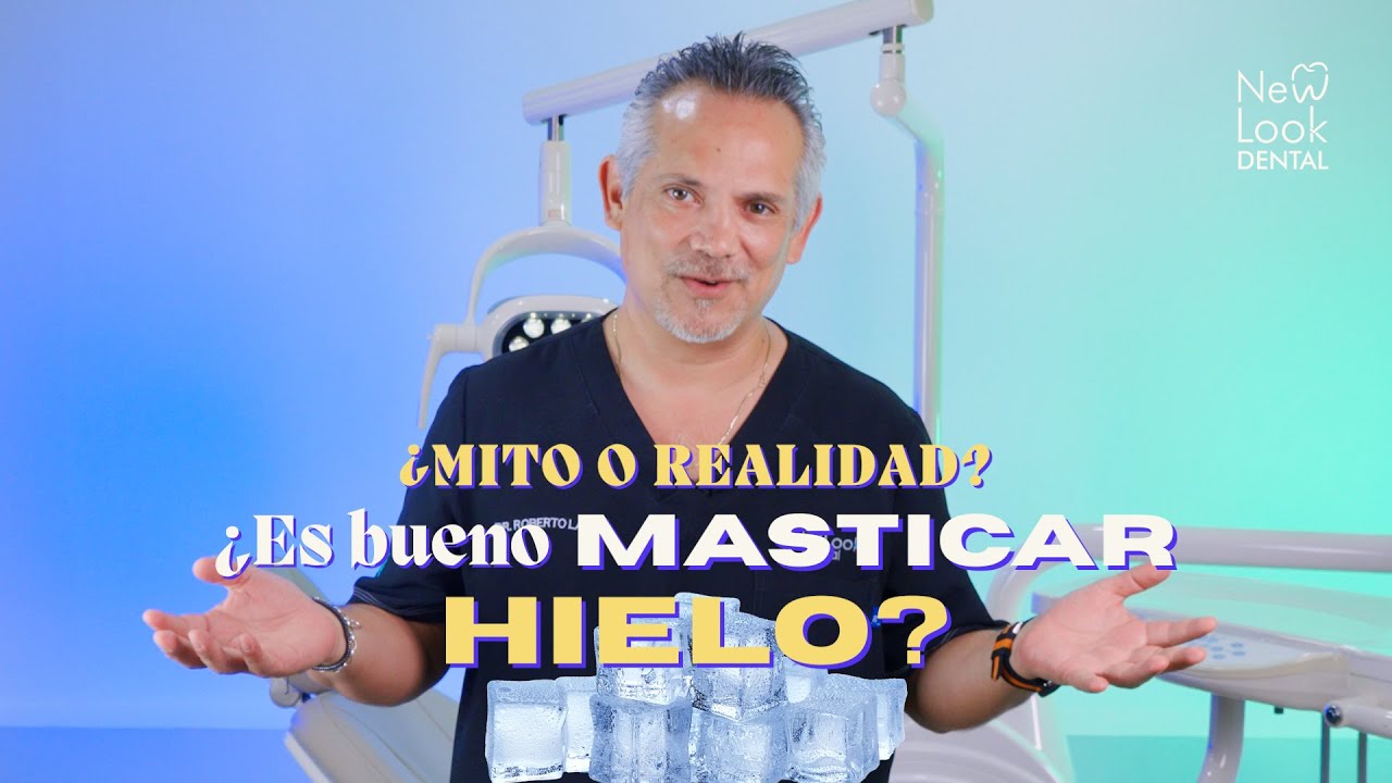 Mito o realidad &iquest;es bueno masticar hielo?🧊😧 Desc&uacute;brelo con el Dr Roberto