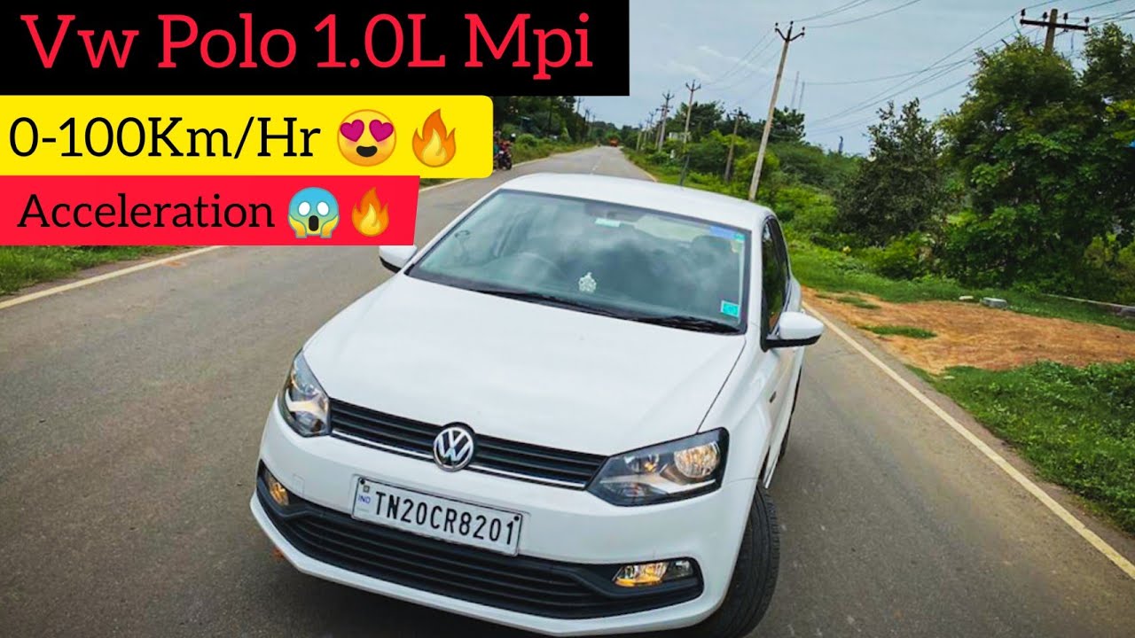 VW Polo 1.0L MPI | 0-100 km/hr 🔥| Acceleration 😱