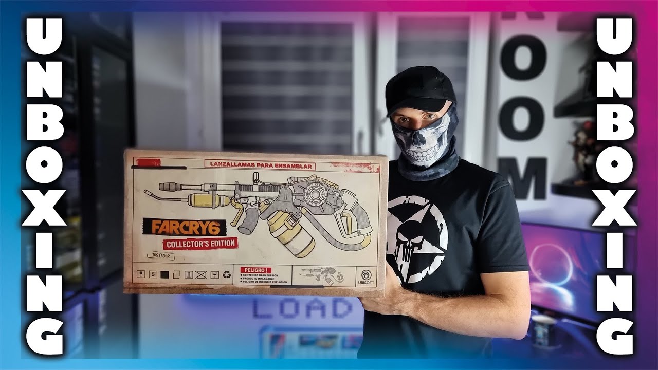 Far Cry 6 Edycja Kolekcjonerska/Collector's Edition - FLAMETHROWER - Unboxing PL | Rozpakowanie