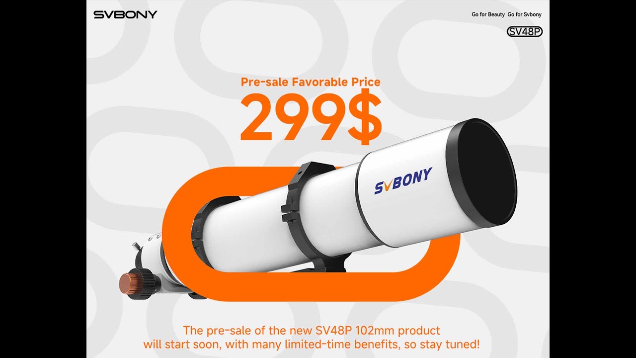 Svbony S48P 102mm Release