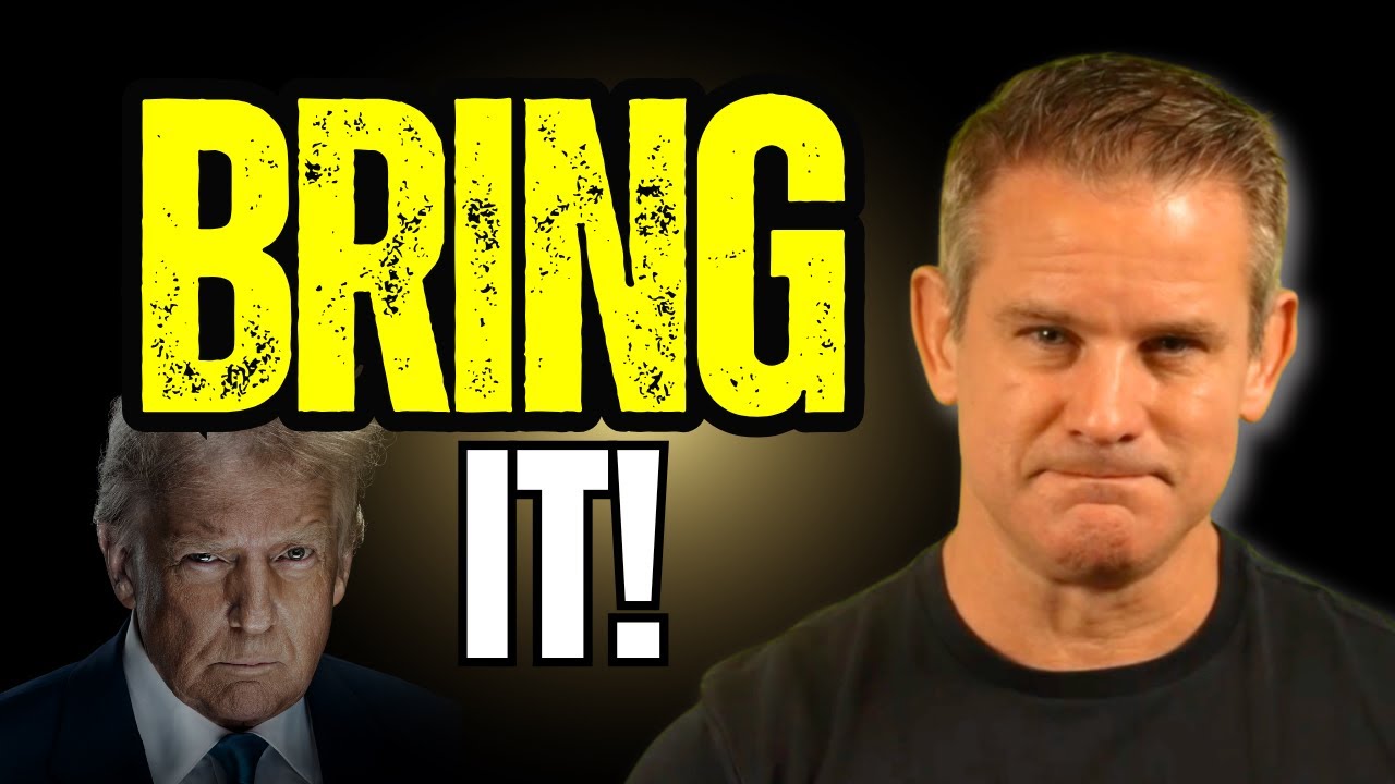 Adam Kinzinger UNLOADS on Donald Trump — “I’m NOT Intimidated by You”