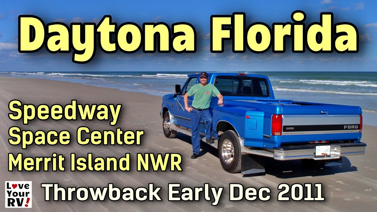 Daytona Beach, Kennedy Space Center & Merritt Island NWR - Throwback Video Dec 2011