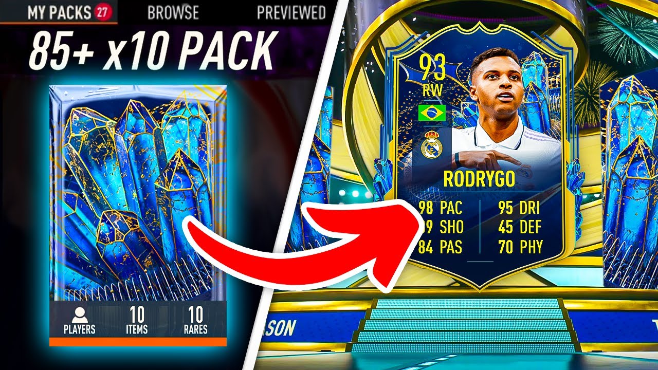 40 наборов 85+ x10 и 85+ x5! 😲 FIFA 23 Ultimate Team