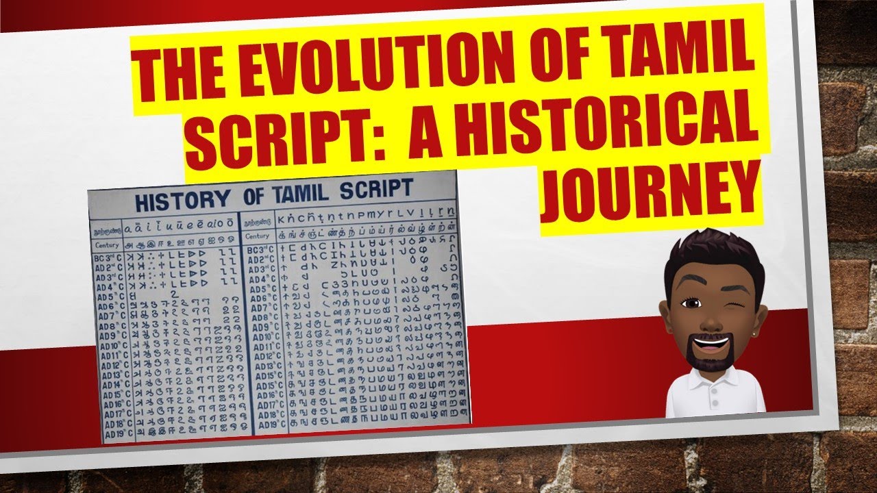 The Evolution of Tamil Script: A Historical Journey