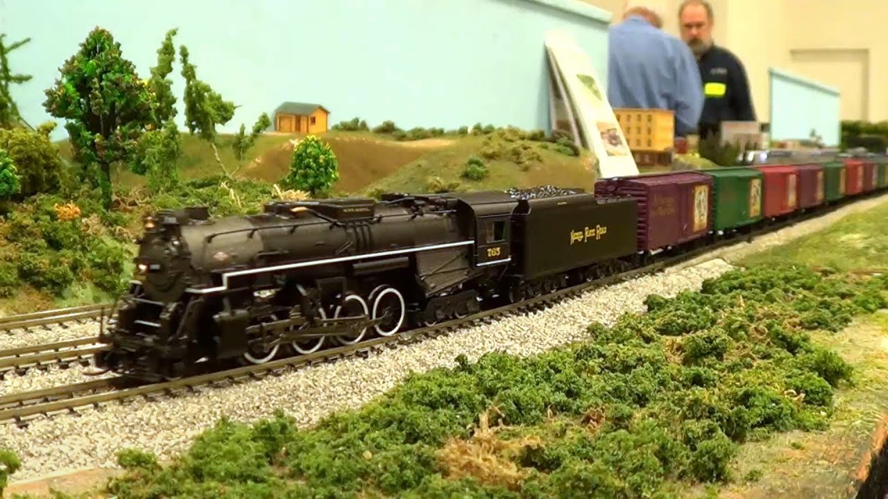Layouts from The Last Train Show at the Dulles Expo Center